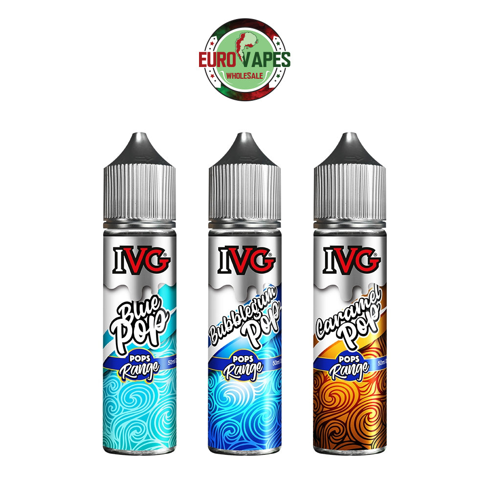 IVG Pop Range 50ml Shortfill (Pack Of 10)