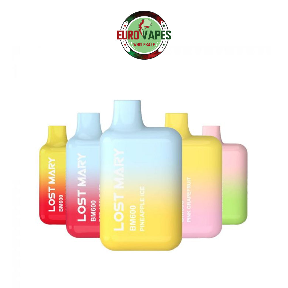 Lost Mary BM600 Disposable Vape (Pack Of 10) Euro Vapes Lost Mary BM600 Disposable Vape (Pack Of 10) Euro Vapes