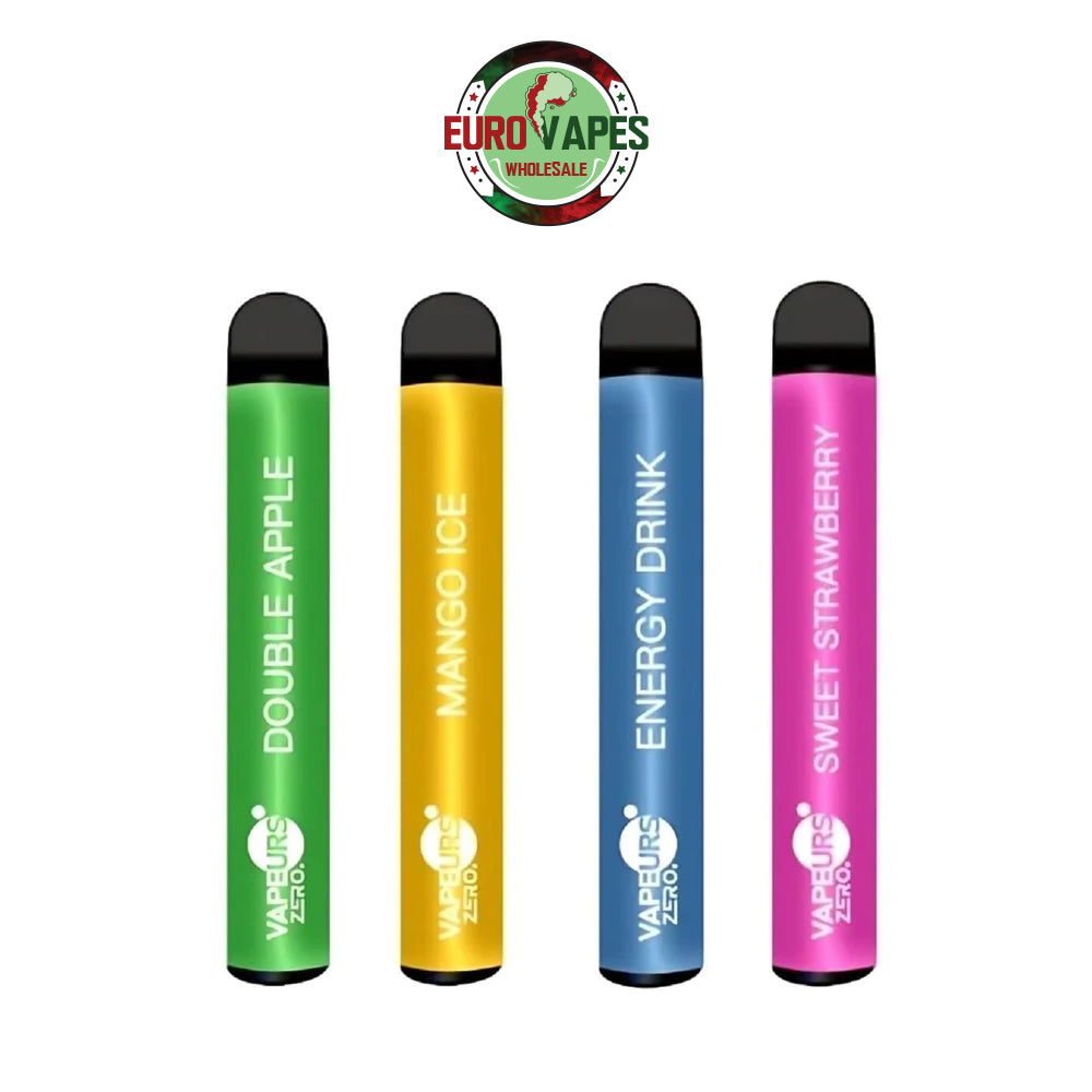 Vapeurs 600 Puffs Disposable Vape Pod - Pack of 10