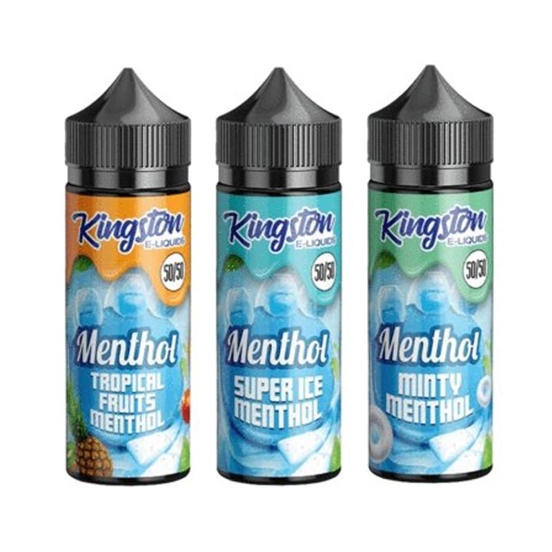 Kingston 50/50 Menthol 100ML Shortfill (Pack Of 10)