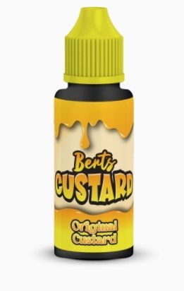 Kingston Berts Custard 100ml E-liquids - #Simbavapeswholesale#