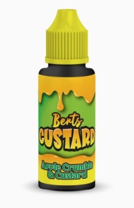 Kingston Berts Custard 100ML Shortfill - #Simbavapes#