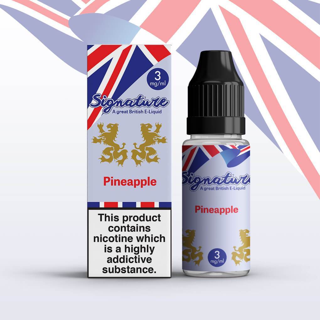 Signature - Pineapple - 10ml E-liquids (Pack of 10)